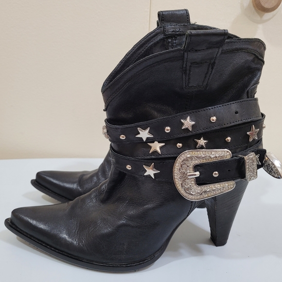 Bama Genuine leather boots sz  38 - Picture 8 of 14